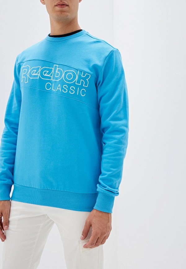

Свитшот Reebok Classic, Голубой, CL FT CREW