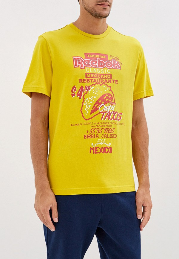 

Футболка Reebok Classic, Желтый, Reebok Classic RE005EMFKWI4