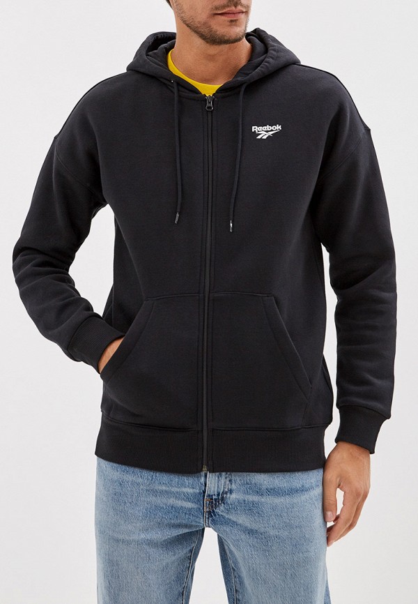

Толстовка Reebok Classic, Черный, CL ITL GRAPHIC FZ Hoodie