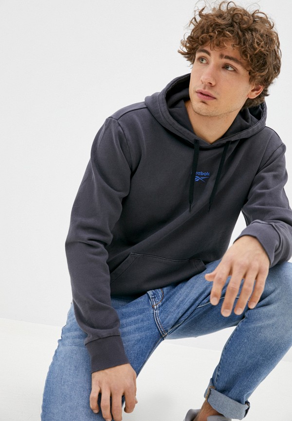 

Худи Reebok Classic, Серый, CL F PREMIUM WASHED HOODY