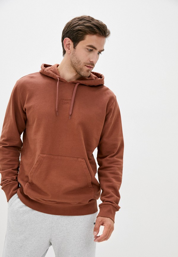 

Худи Reebok Classic, Коричневый, Reebok Classic RE005EMJMJR9