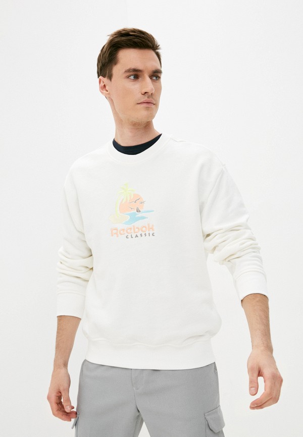 

Свитшот Reebok Classic, Белый, CL SR GRAPHIC CREW