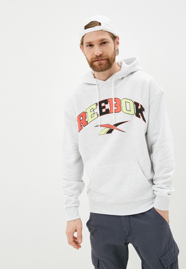 

Худи Reebok Classic, Серый, Reebok Classic RE005EMLXGV9