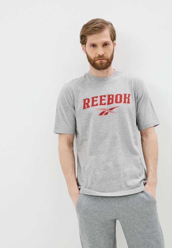 

Футболка Reebok Classic, Серый, CL SOFT EDGE LINEAR TEE