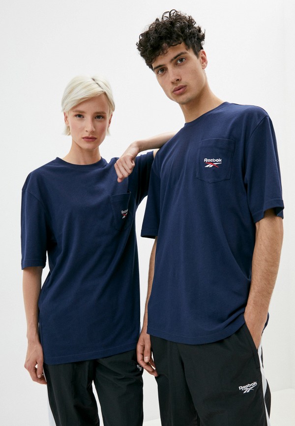 

Футболка Reebok Classic, Синий, CL F POCKET TEE