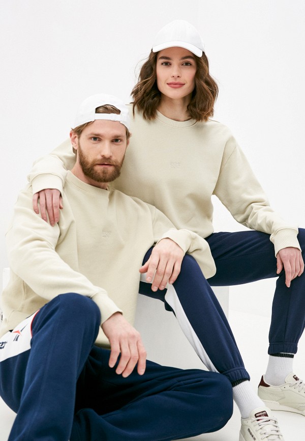 

Свитшот Reebok Classic, Бежевый, Reebok Classic RE005EULXGW9