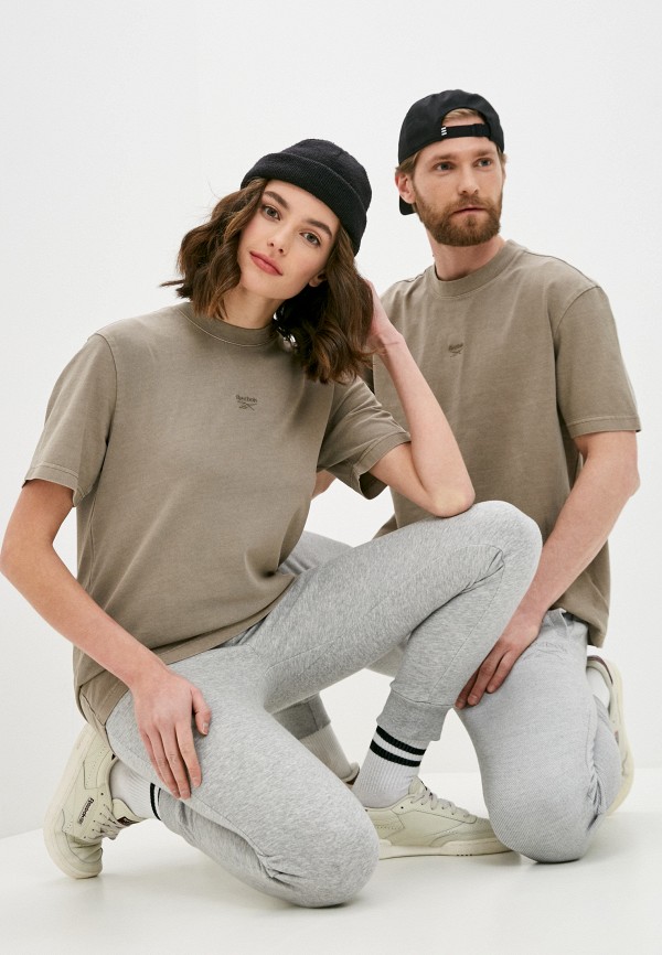 

Футболка Reebok Classic, Бежевый, Reebok Classic RE005EULXHA2