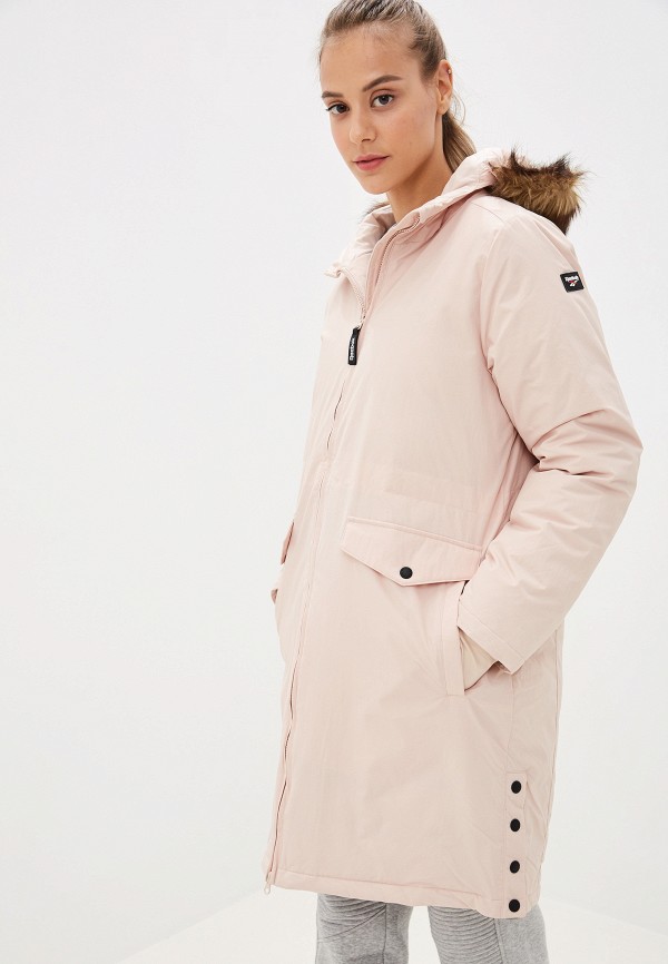 

Пуховик Reebok Classic, Розовый, CL DOWN PARKA