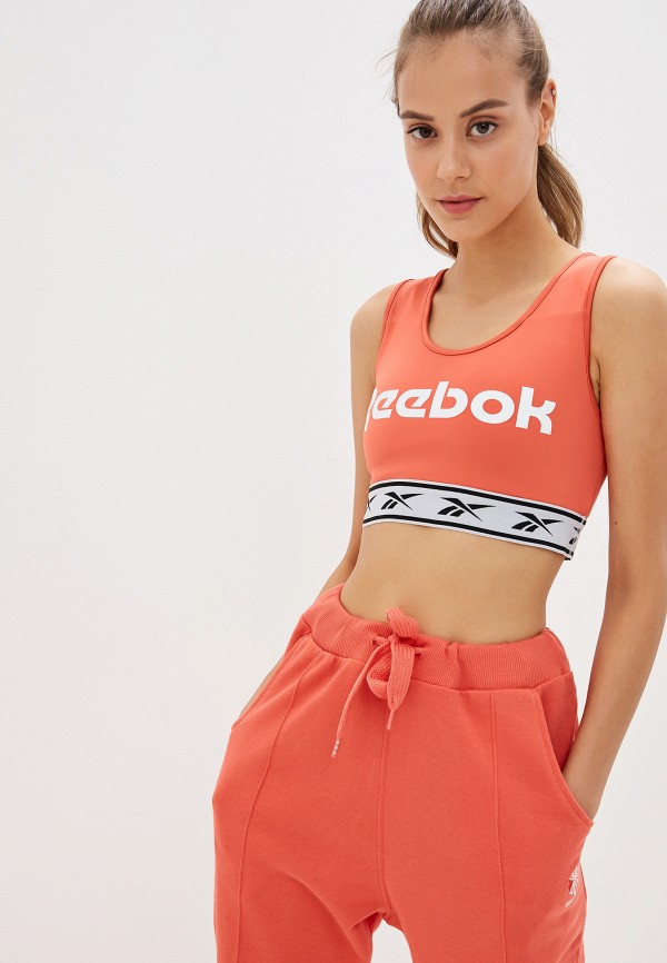 

Топ спортивный Reebok Classic, Розовый, CL V BRA