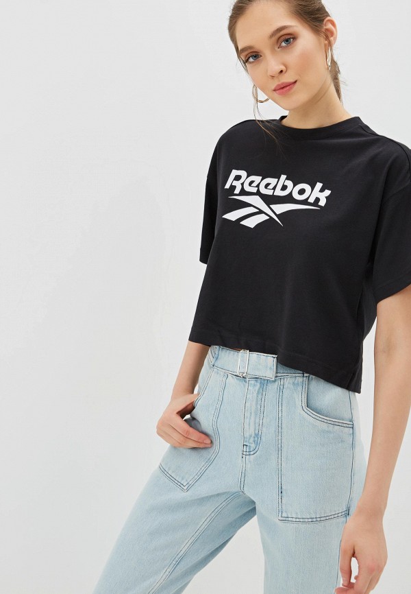 

Футболка Reebok Classic, Черный, CL V CROP TEE