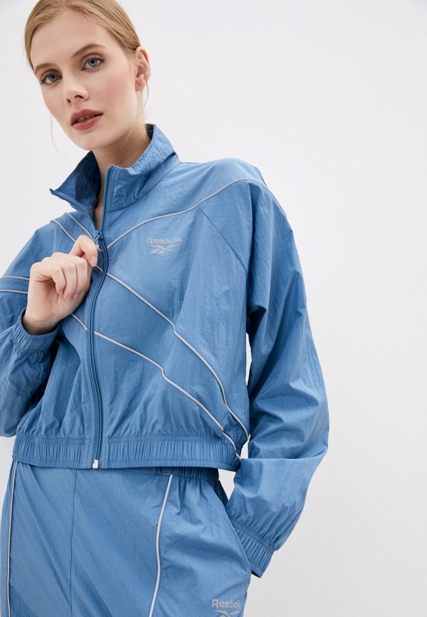

Олимпийка Reebok Classic, Синий, CL CROPPED FR TRACKTOP