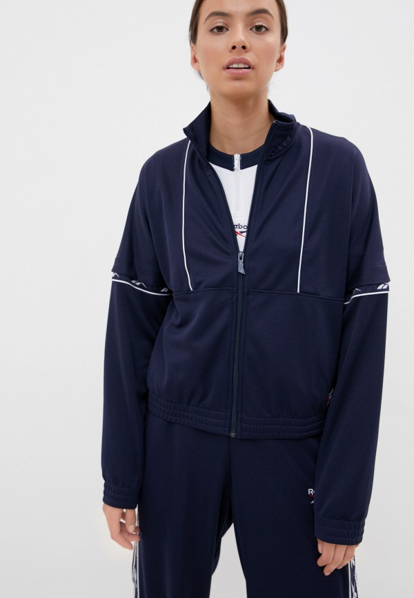 

Олимпийка Reebok Classic, Синий, CL F VECTOR TAPE TRACKTOP