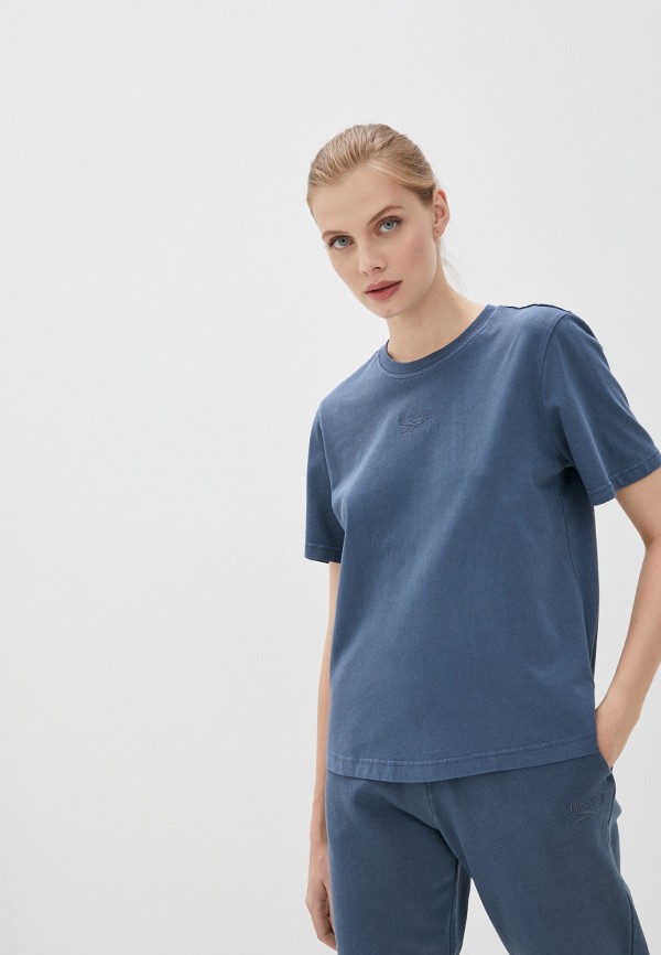 

Футболка Reebok Classic, Синий, CL F WASHED TEE
