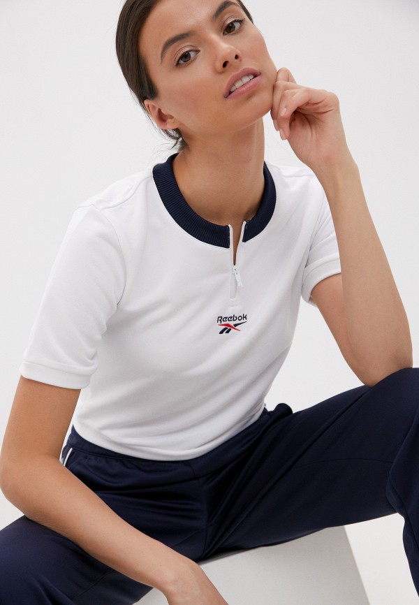 

Футболка Reebok Classic, Белый, CL D CROPPED V NECK TEE