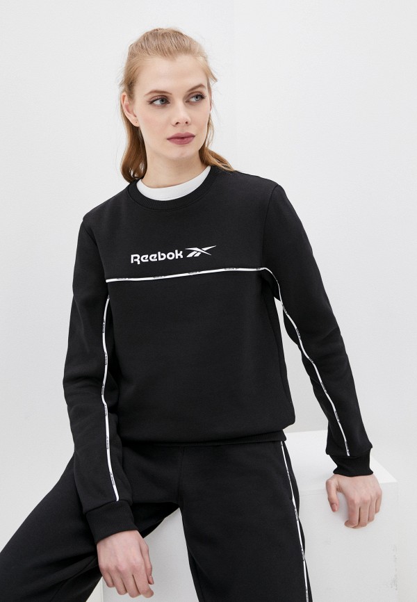 

Свитшот Reebok Classic, Черный, CL F LINEAR CREW FL