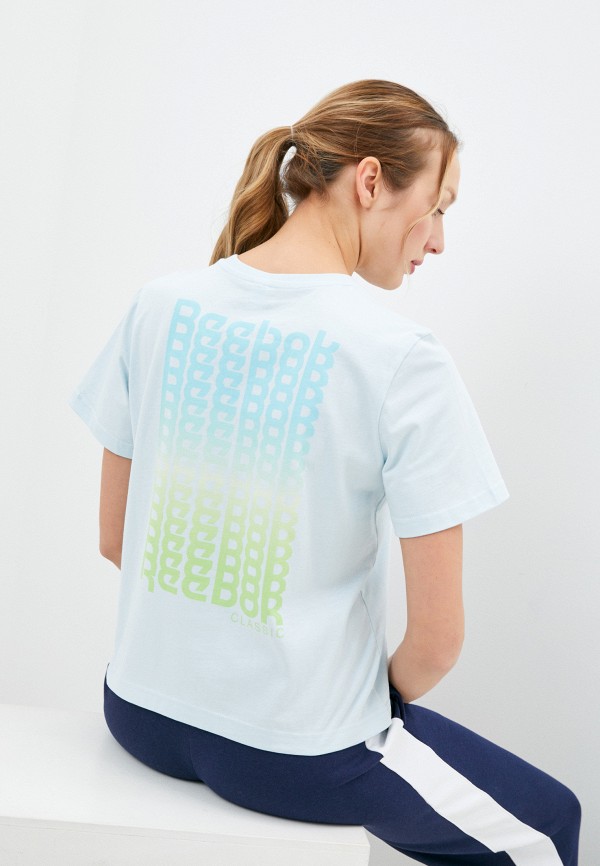 

Футболка Reebok Classic, Голубой, CL GR FESTIVAL TEE