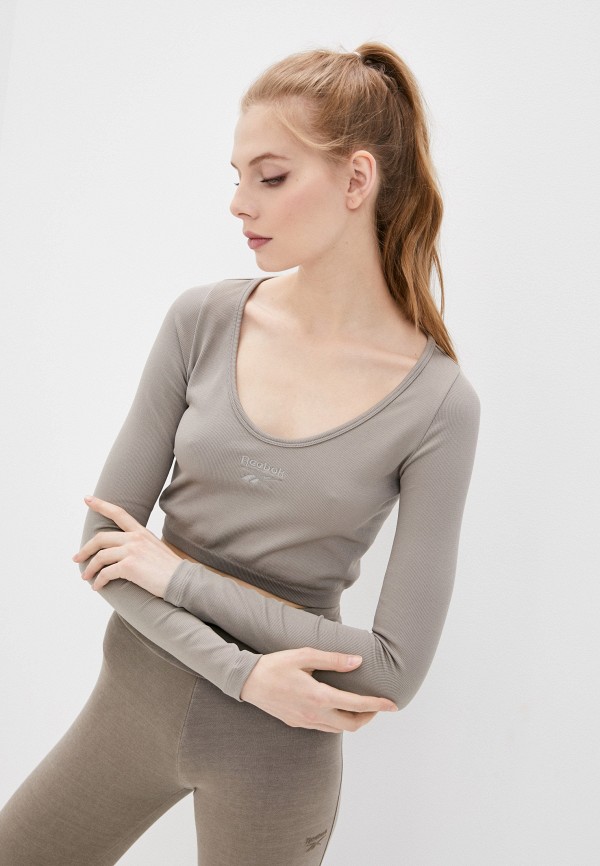 

Топ Reebok Classic, Бежевый, CL WDE LONGSLEEVE