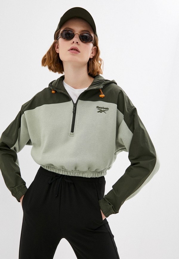 

Худи Reebok Classic, Зеленый, VECTOR CROPPED QZ
