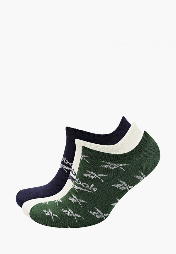 

Носки 3 пары Reebok Classic, Разноцветный, CL FO Invisible Sock 3P
