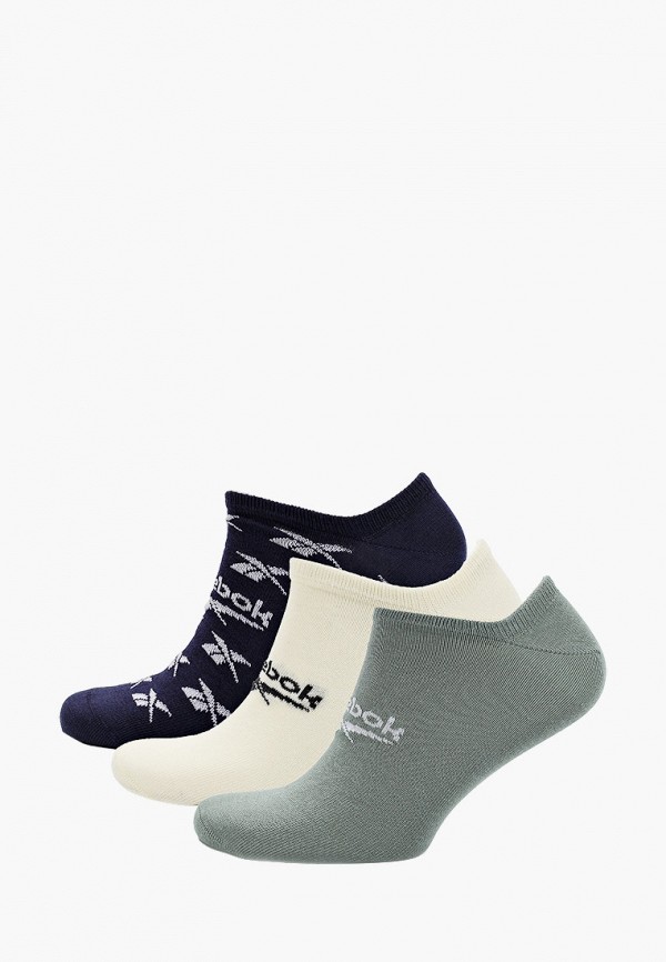 

Носки 3 пары Reebok Classic, Разноцветный, CL FO INVISIBLE SOCK 3P