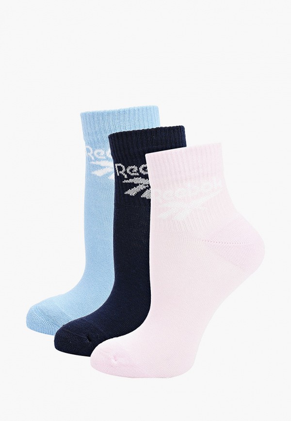 

Носки 3 пары Reebok Classic, Голубой;розовый;синий, Reebok Classic RE005FWHWEL3