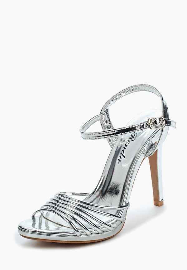 

Босоножки Renda, Серебряный