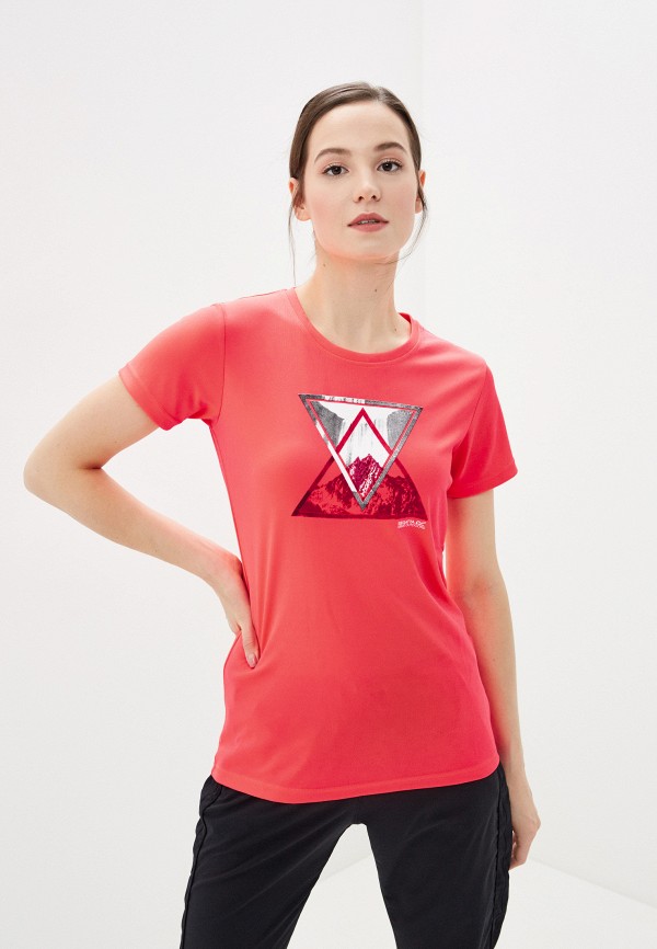 

Футболка спортивная Regatta, Розовый, Womens Fingal V