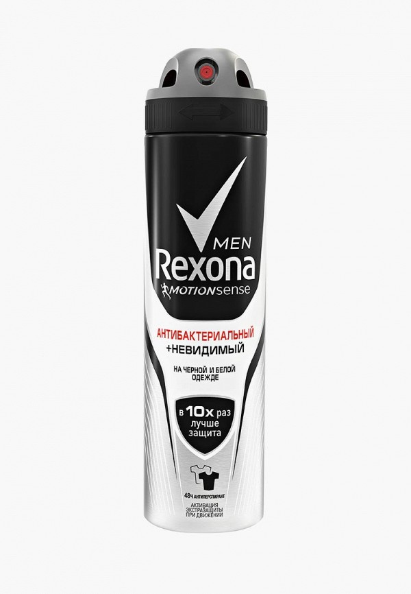 

Дезодорант Rexona, Прозрачный, антиперспирант аэрозоль, Антибактериальный и Невидимый на черной и белой одежде, 150 мл