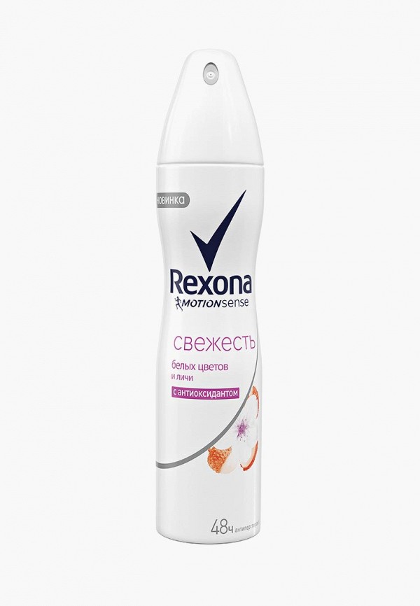 

Дезодорант Rexona, Прозрачный, антиперспирант аэрозоль, "Свежесть Белых цветов и Личи", 150 мл