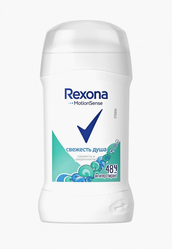 

Дезодорант Rexona, Прозрачный, антиперспирант карандаш, "Свежесть душа", 40 мл