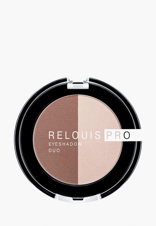 

Тени для век Relouis, Разноцветный, "RELOUIS PRO EYESHADOW DUO" тон: 104