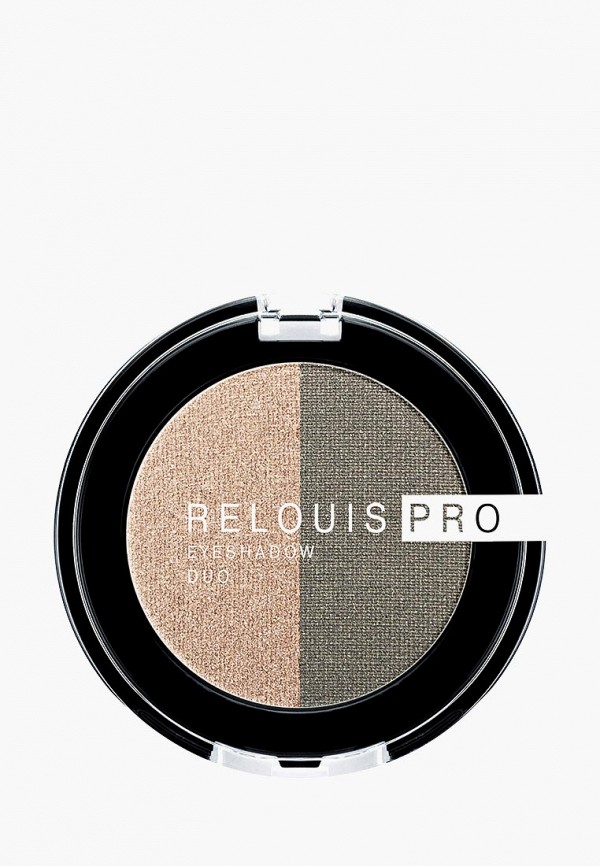

Тени для век Relouis, Разноцветный, "RELOUIS PRO EYESHADOW DUO" тон: 113