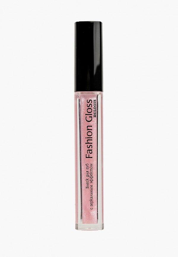 

Блеск для губ Relouis, Розовый, с зеркальным эффектом "Fashion Gloss" тон 11, с глиттером