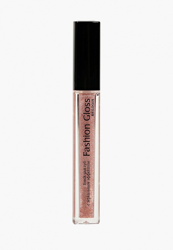 

Блеск для губ Relouis, Бежевый, с зеркальным эффектом "Fashion Gloss" тон 13, с глиттером