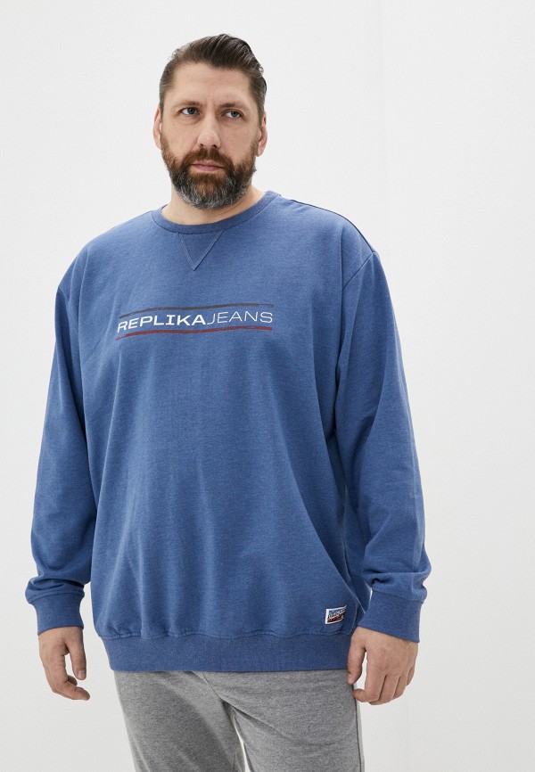 

Свитшот Replika Jeans, Синий