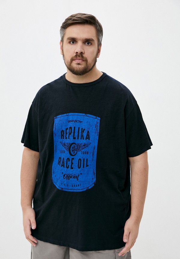 

Футболка Replika Jeans, Черный