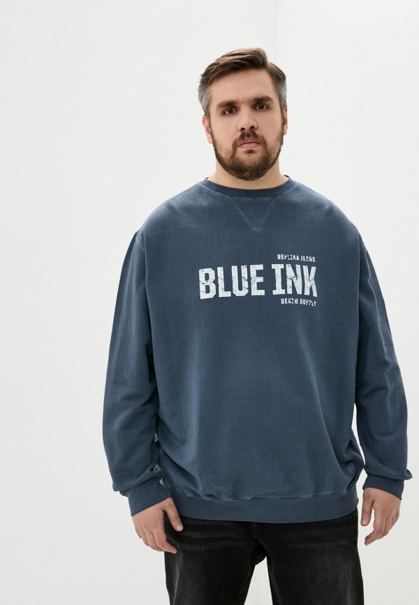 

Свитшот Replika Jeans, Синий