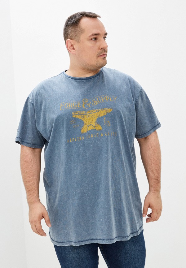 

Футболка Replika Jeans, Синий