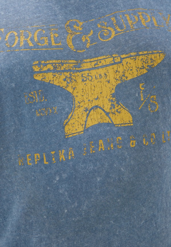 

Футболка Replika Jeans, Синий, Replika Jeans RE049EMJOPH0