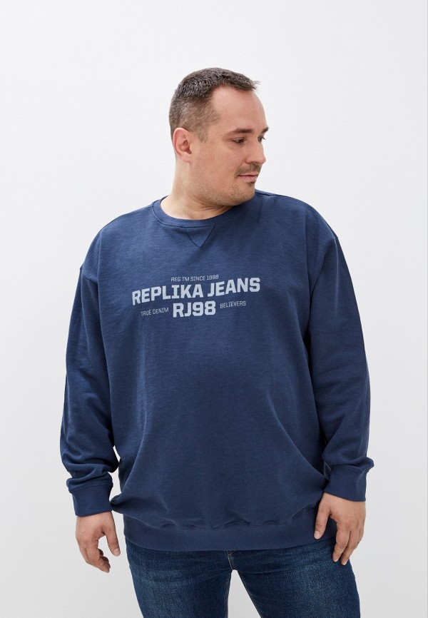 

Свитшот Replika Jeans, Синий