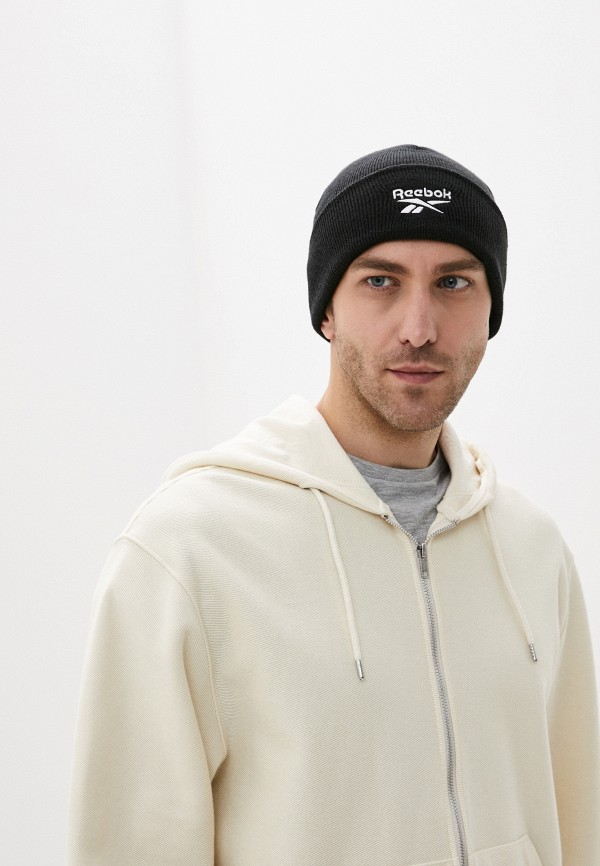 

Шапка Reebok, Черный, TE LOGO BEANIE