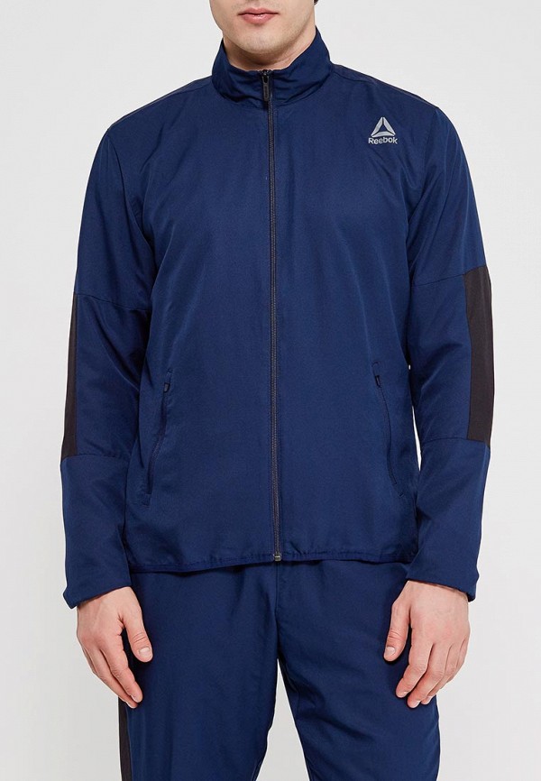 Reebok спортивный костюм мужской синий