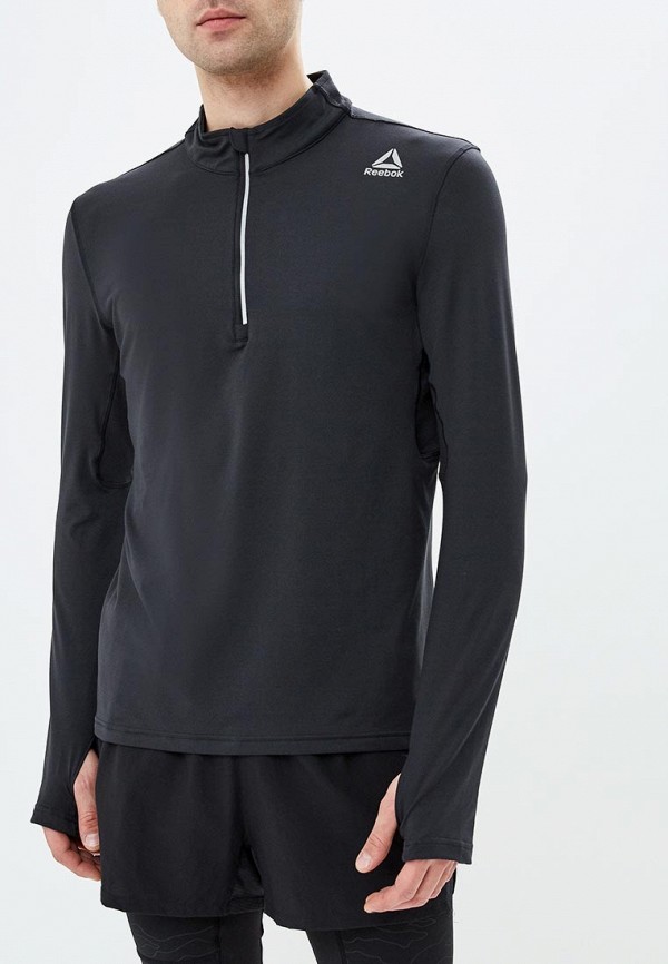 

Лонгслив Reebok, Reebok RE160EMCDMH5, Черный