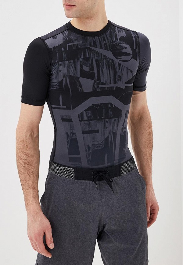 

Футболка спортивная Reebok, OST SS Comp Tee - Printed, Серый
