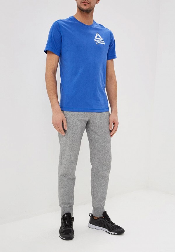 

Футболка Reebok; Reebok RE160EMEEAP7, Синий