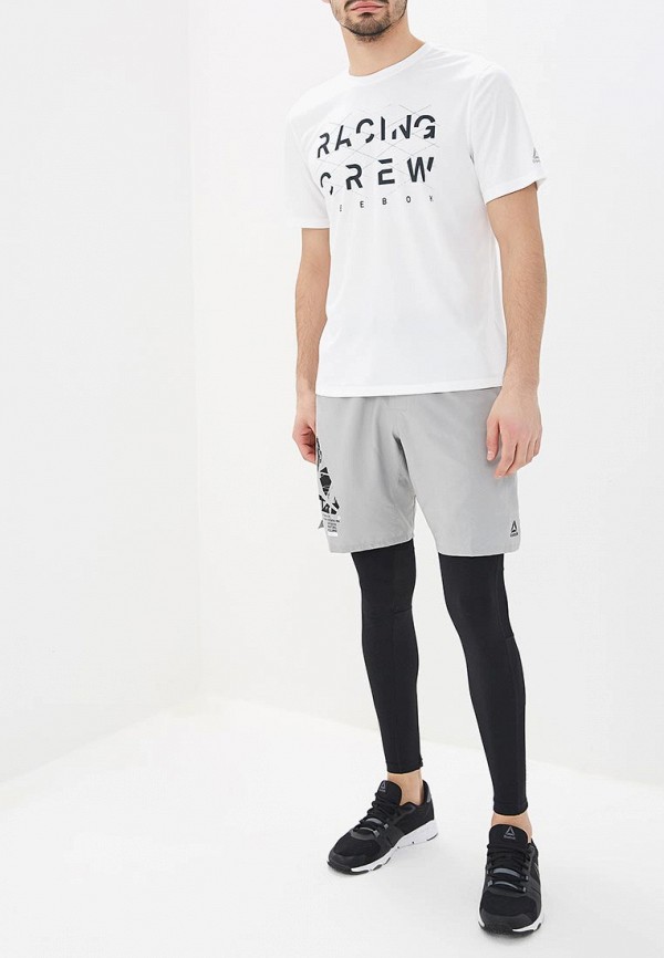 

Футболка спортивная Reebok, Reebok RE160EMEEAQ9, Белый