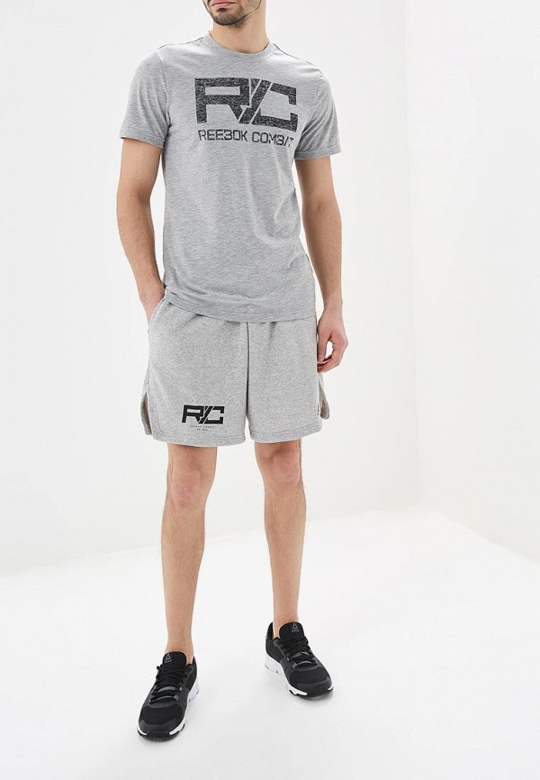 

Шорты спортивные Reebok; Reebok RE160EMEEAT6, Серый