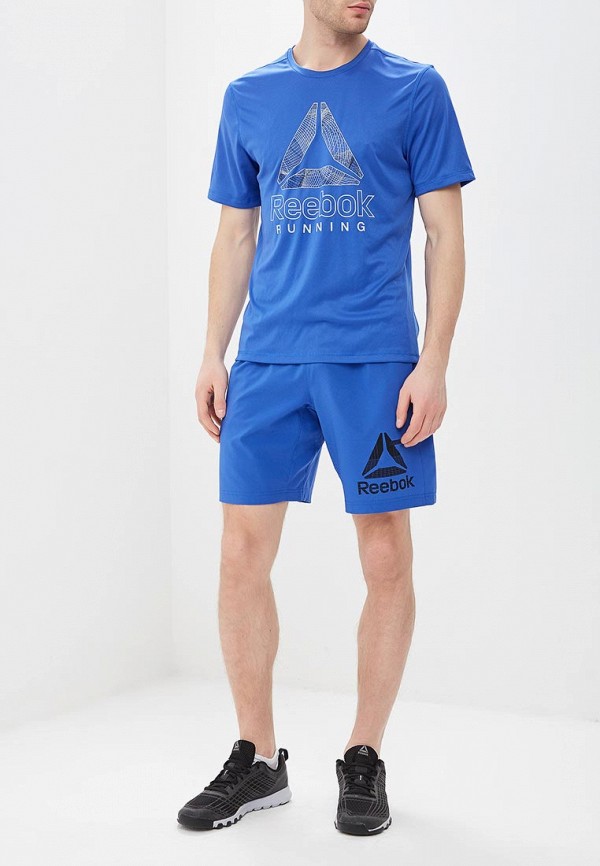 

Шорты спортивные Reebok; Reebok RE160EMEHHX9, Синий