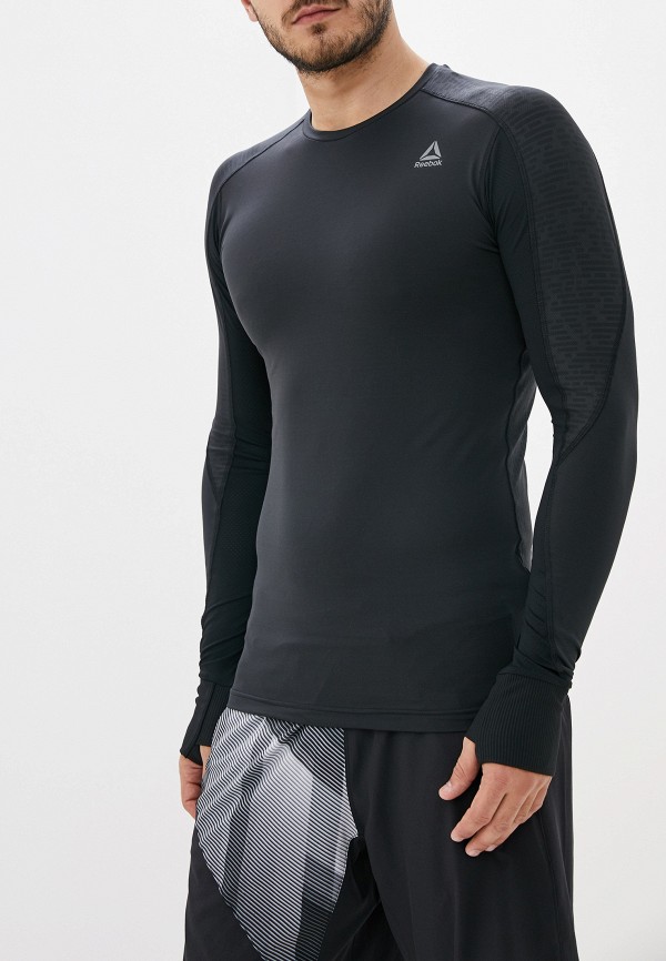 

Лонгслив спортивный Reebok, Черный, ThermoWarm LS Tee