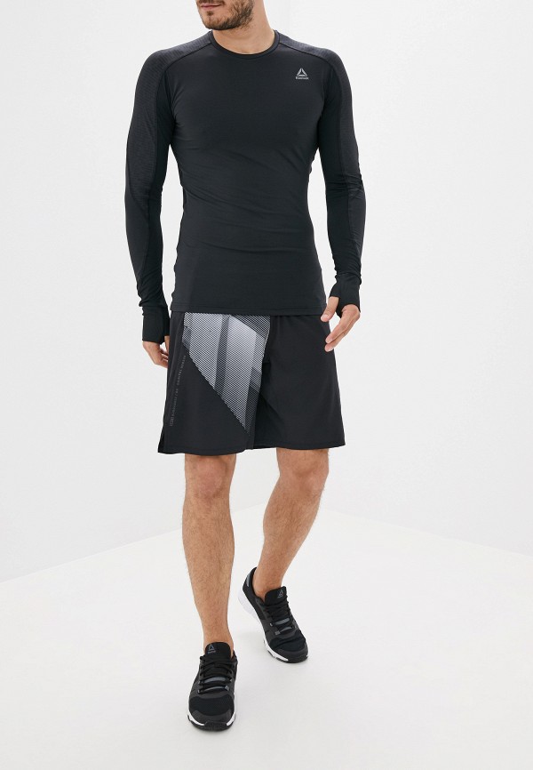 

Лонгслив спортивный Reebok, Черный, ThermoWarm LS Tee
